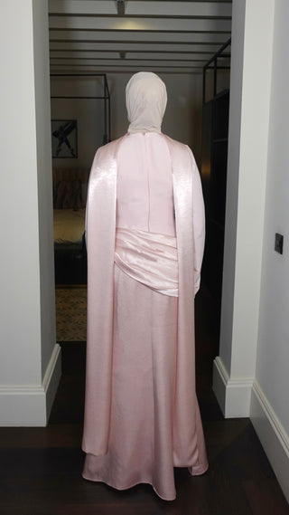 Kifah Evening Gown - Blush Pink