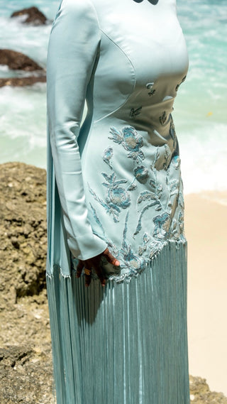Najma Tassle Gown